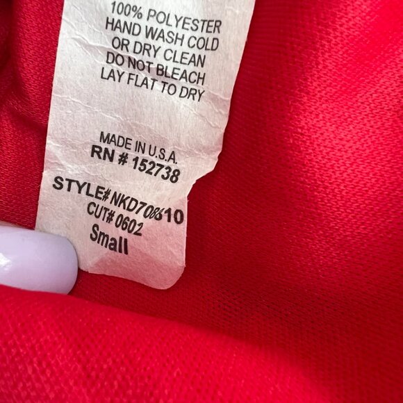 NWT Fascination Carry Me Away Dress Size Small Red & Black Sleeveless Dress - Picture 8 of 9